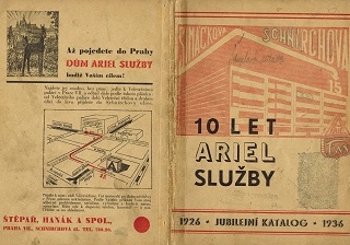 1926 - 36 Ariel 10 rokov služby Ariel