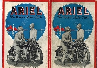 1928 Ariel katalog predajný