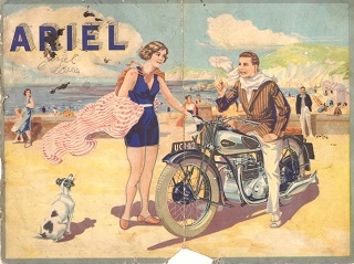 1932 Ariel predajný katalóg Dánsko