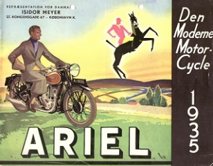1935 Ariel predajný katalog