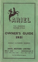 1951 užívateľská príručka jednovalcov ANGLICKO